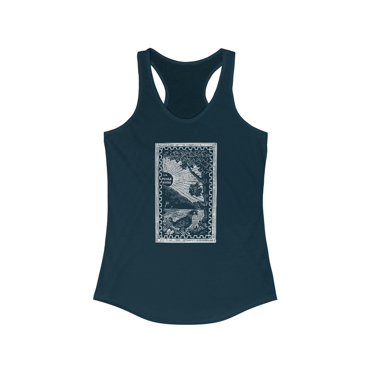 La Poule Noire - Black Pullet - 18th Century Grimoire - Talismanic Magic - Racerback Tank - Image 5