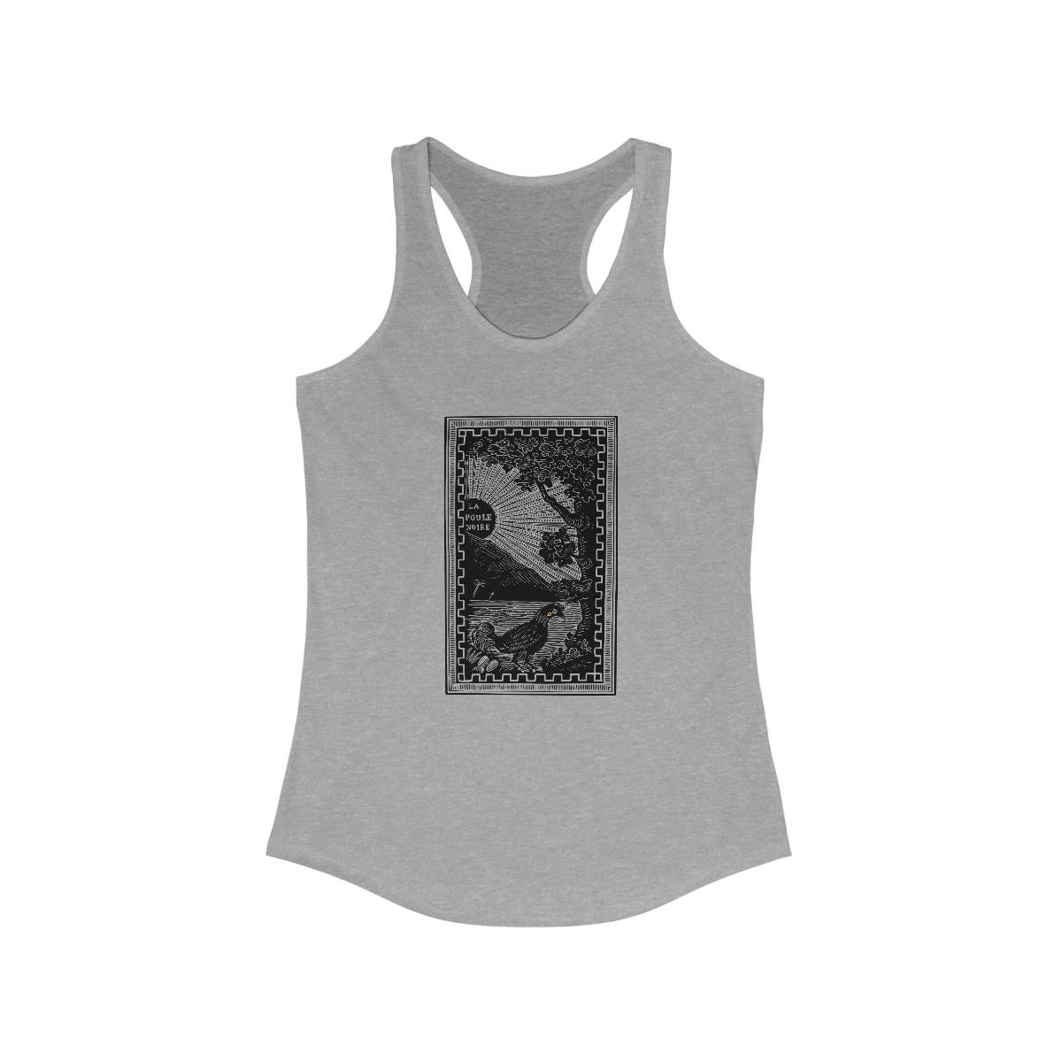 La Poule Noire - Black Pullet - 18th Century Grimoire - Talismanic Magic - Racerback Tank - Image 4