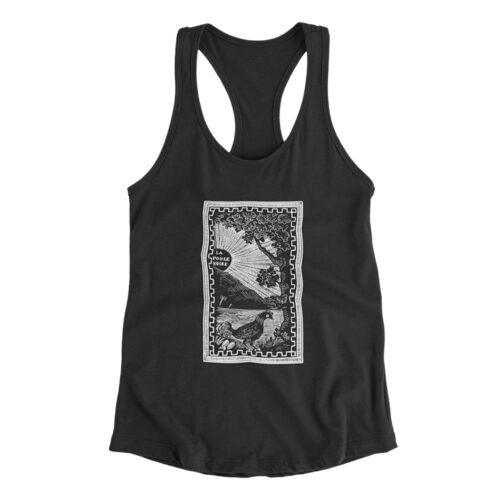 La Poule Noire - Black Pullet - 18th Century Grimoire - Talismanic Magic - Racerback Tank