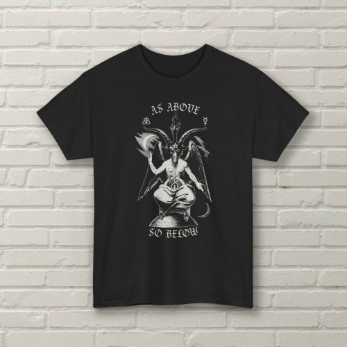 Baphomet - As Above So Below - Unisex Tshirt