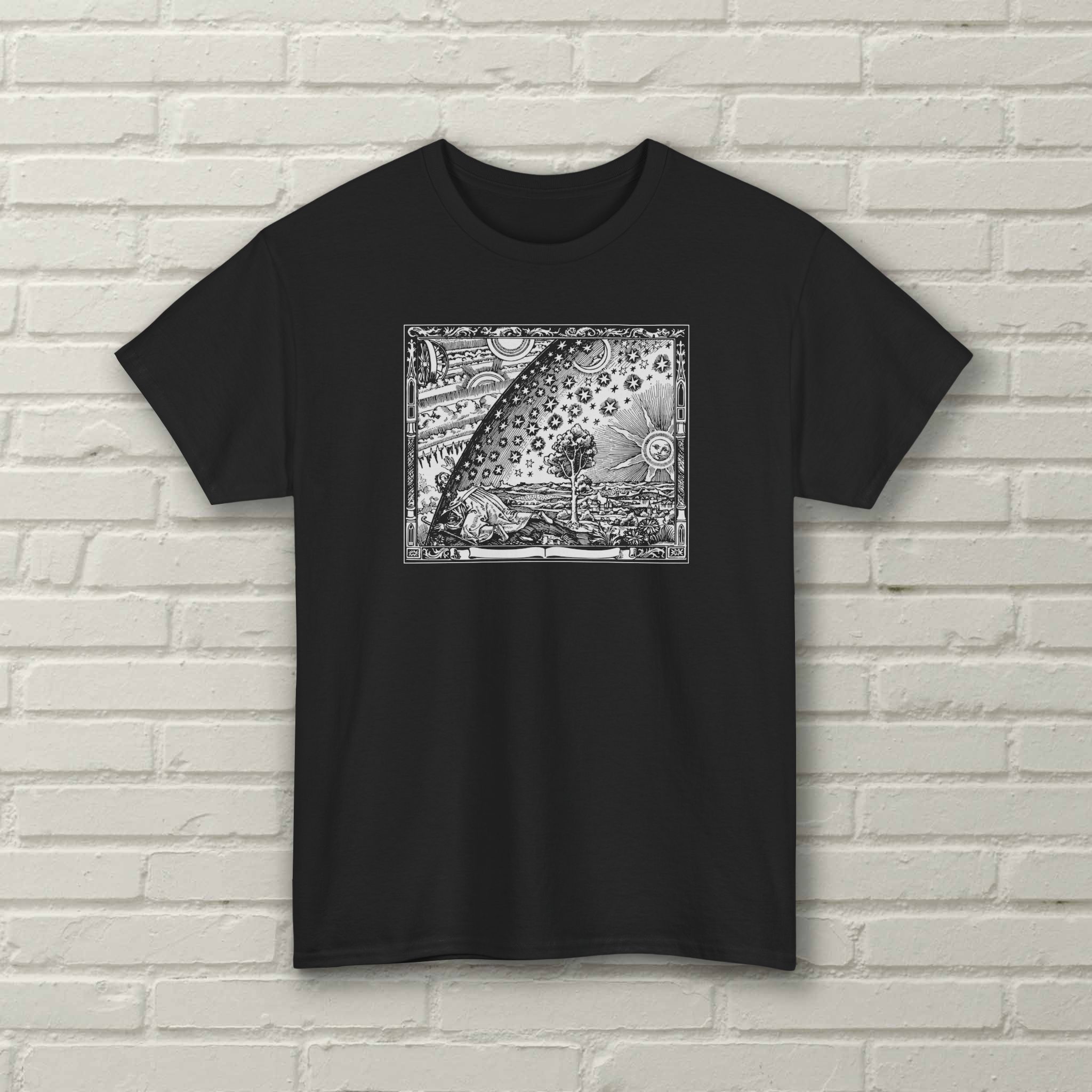 Flammarion Engraving - Vintage Print - Unisex Tee