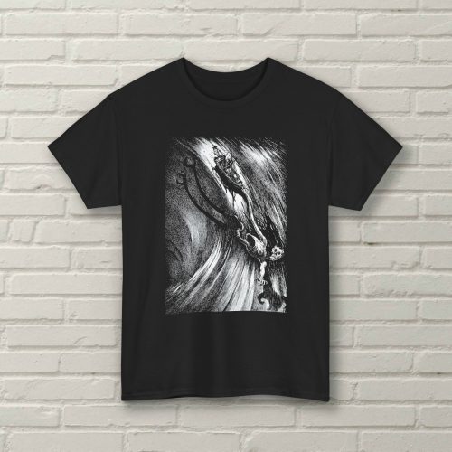 Edgar Allen Poe - Descent Into the Maelstrom - 1904  Alberto Martini Illustration -  Unisex Tshirt