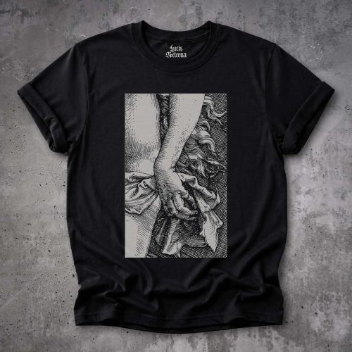Albrecht Dürer Temptation of the Idler Detail - Unisex T-shirt