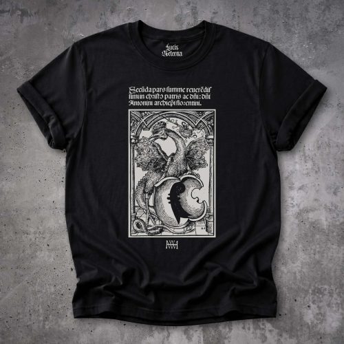 A Basilisk Supporting Arms of the City of Basel | Woodcut and Letterpress | 1511 - Unisex Tee