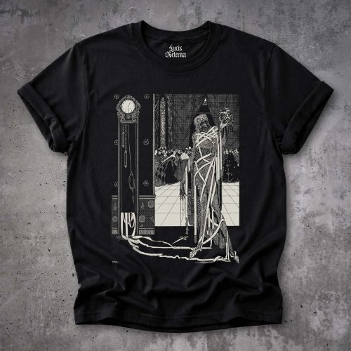 Masque of the Red Death Shirt | Edgar Allen Poe | Harry Clarke Gothic Horror Illustration Tee