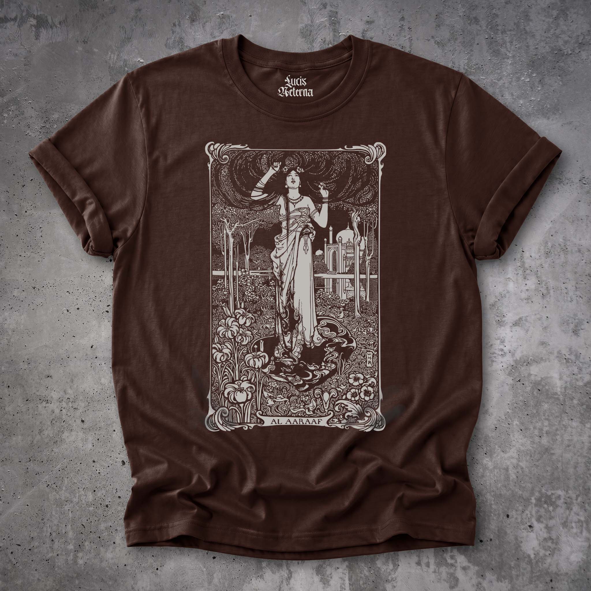 Al Aaraaf - Edgar Allen Poe - W. Heath Robinson Illustration - Unisex T-shirt - Image 4