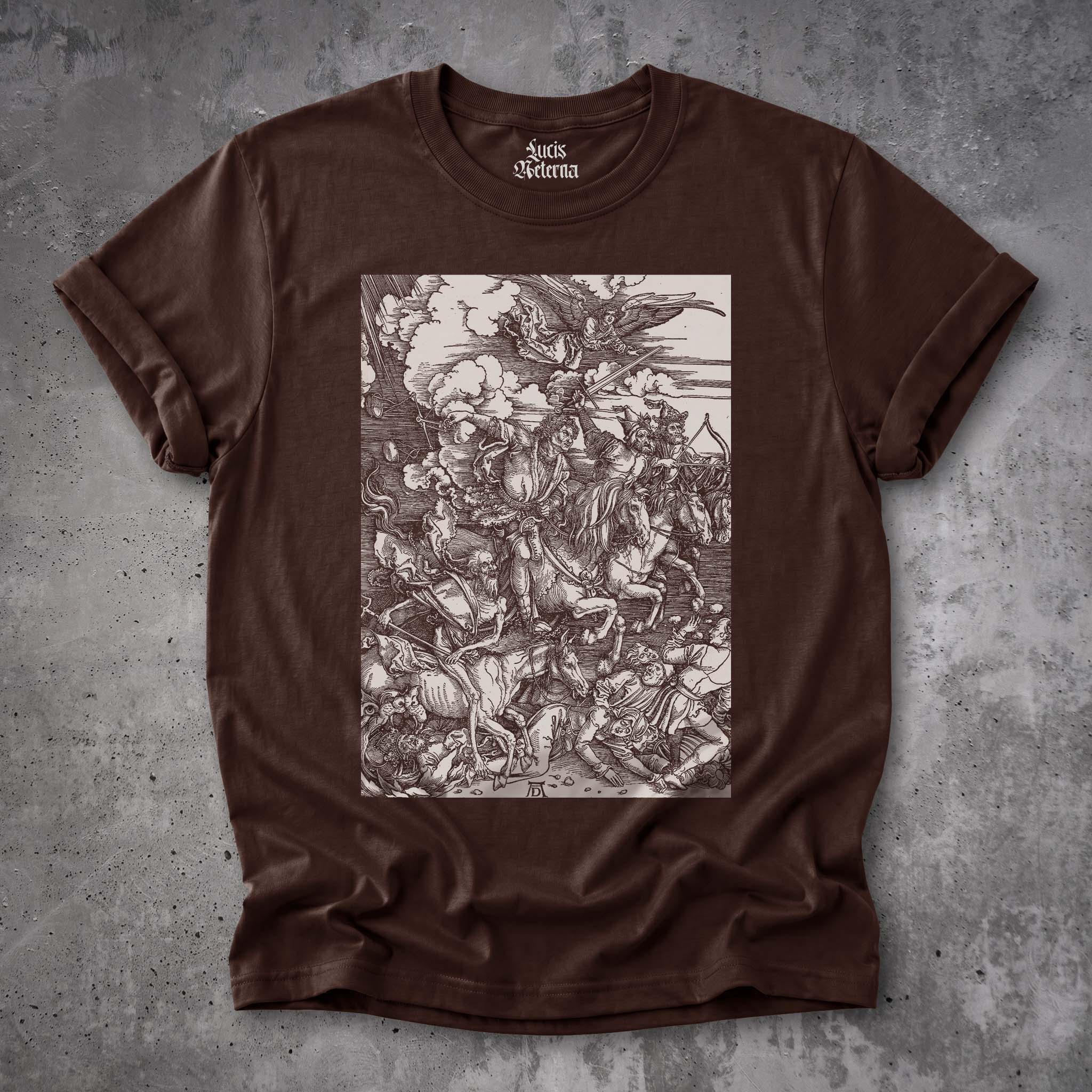 Truimph of Death - Triomphe de la Mort - Albrecht Durer - Unisex Tee - Image 4