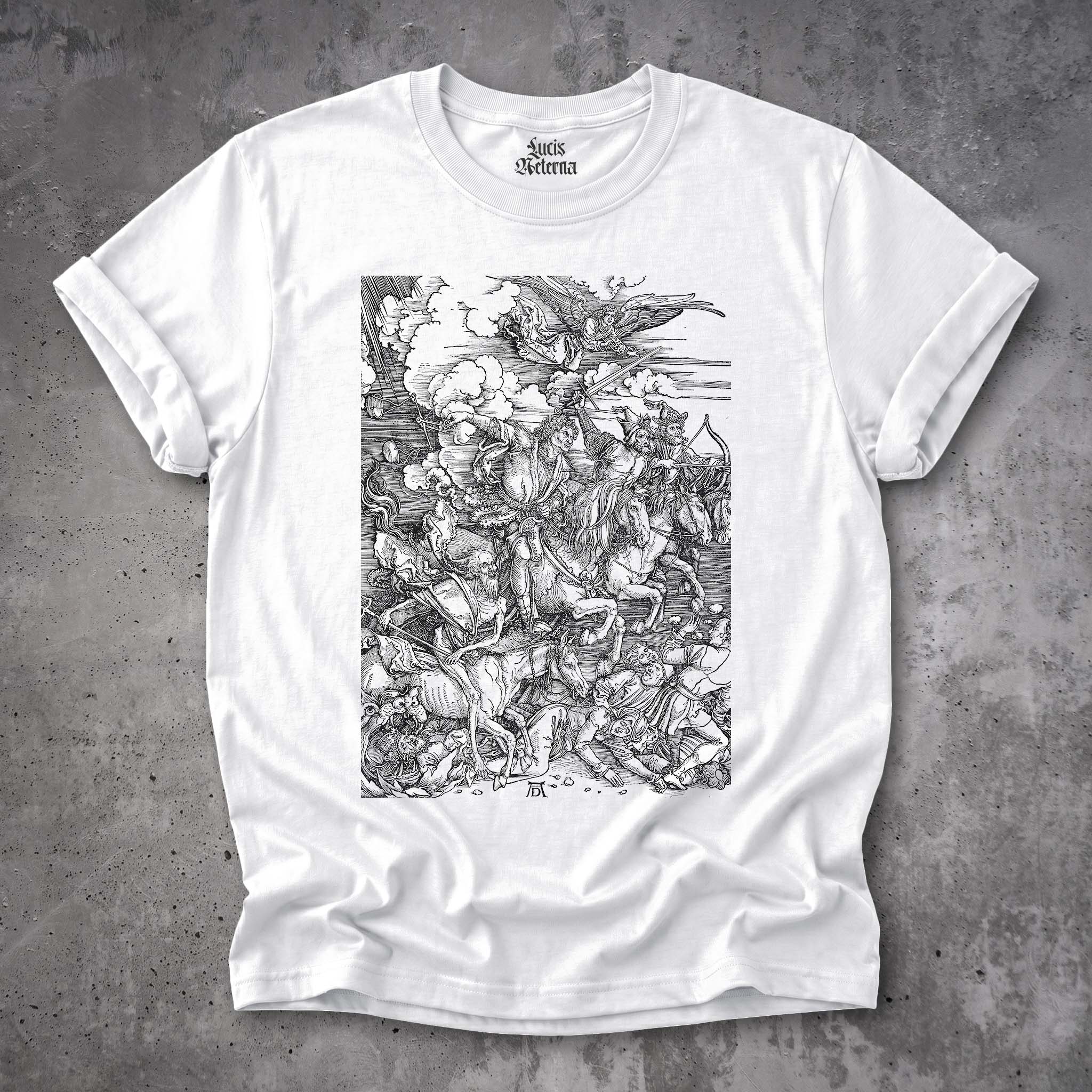 Truimph of Death - Triomphe de la Mort - Albrecht Durer - Unisex Tee - Image 5
