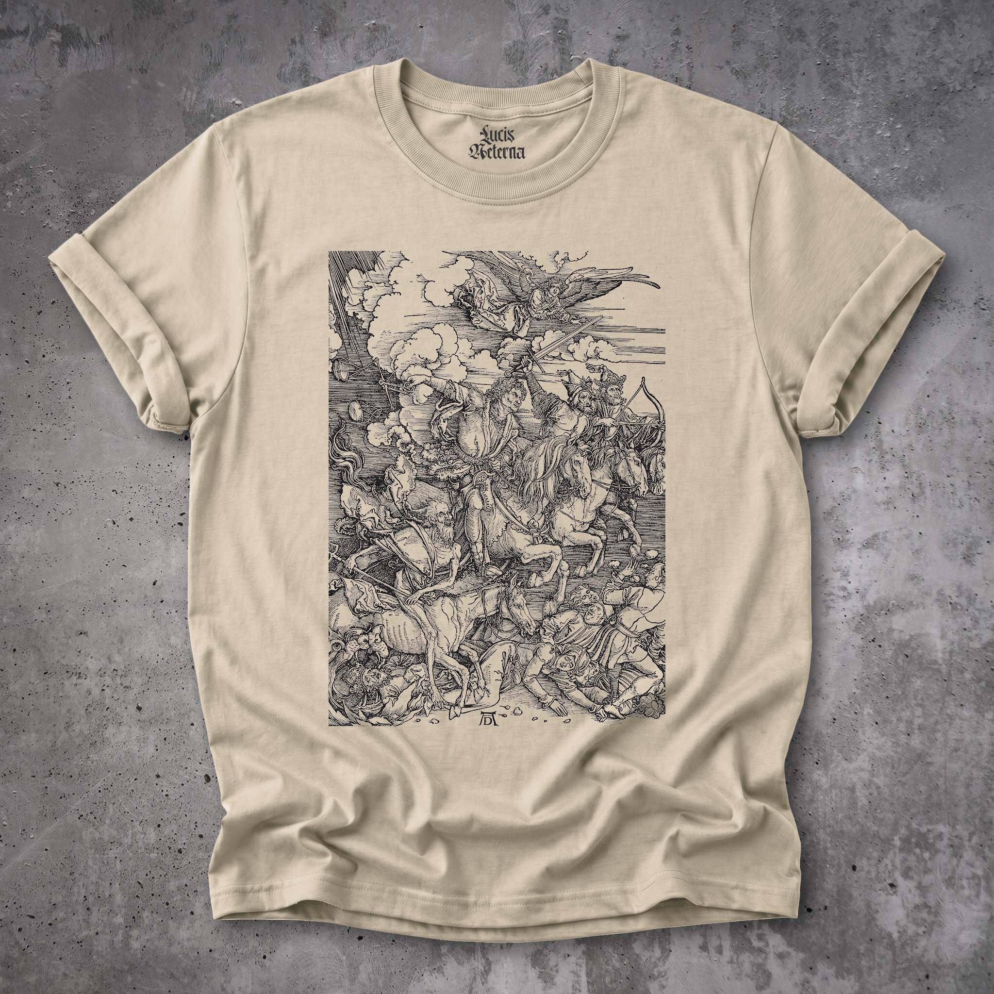 Truimph of Death - Triomphe de la Mort - Albrecht Durer - Unisex Tee - Image 6