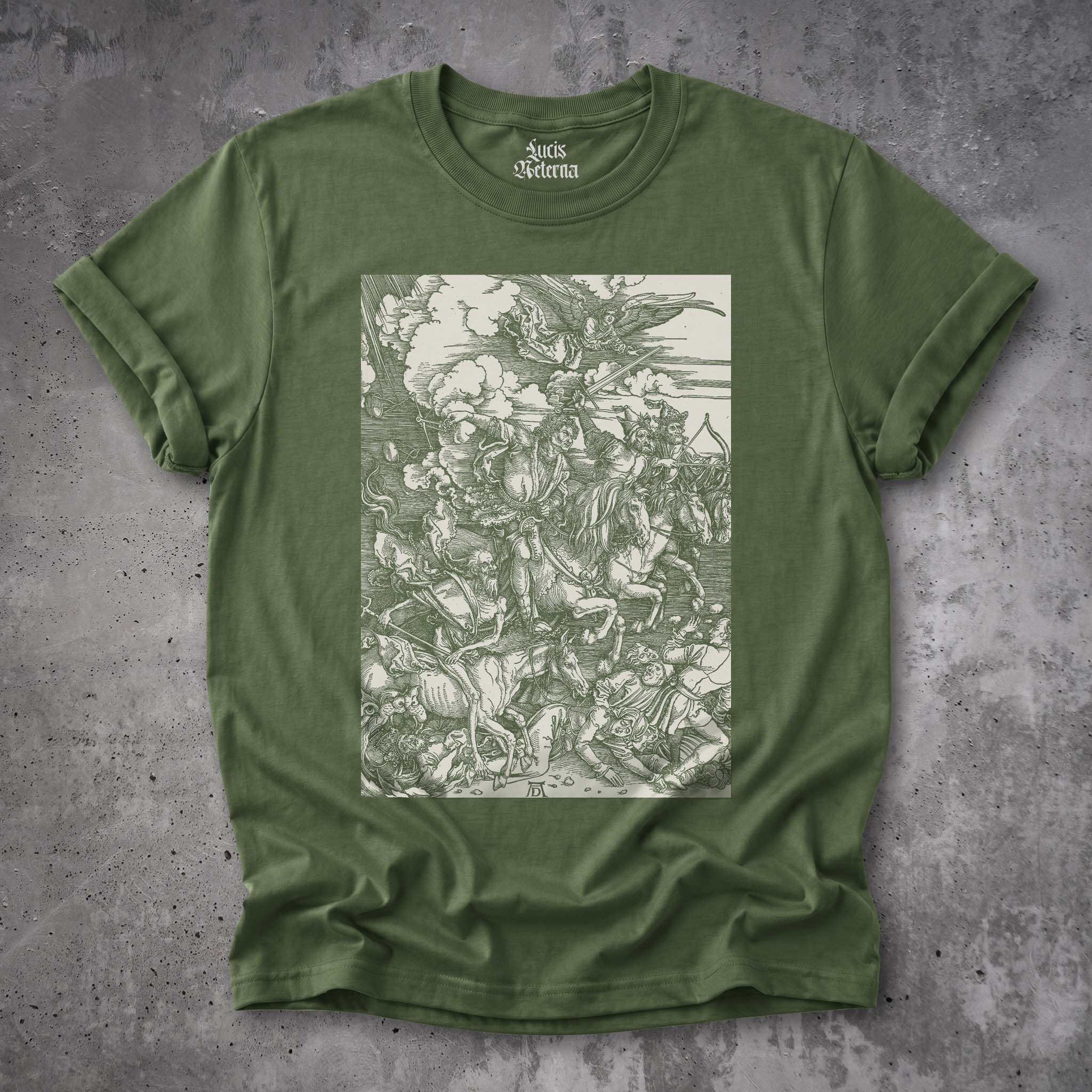 Truimph of Death - Triomphe de la Mort - Albrecht Durer - Unisex Tee - Image 7