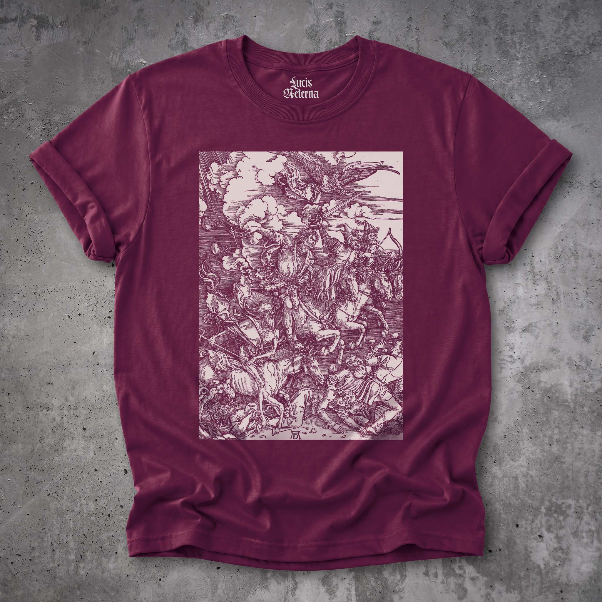 Truimph of Death - Triomphe de la Mort - Albrecht Durer - Unisex Tee - Image 8