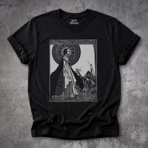 Edgar Allen Poe's Ligeia - Harry Clarke Vintage Illustration - Unisex T-shirt
