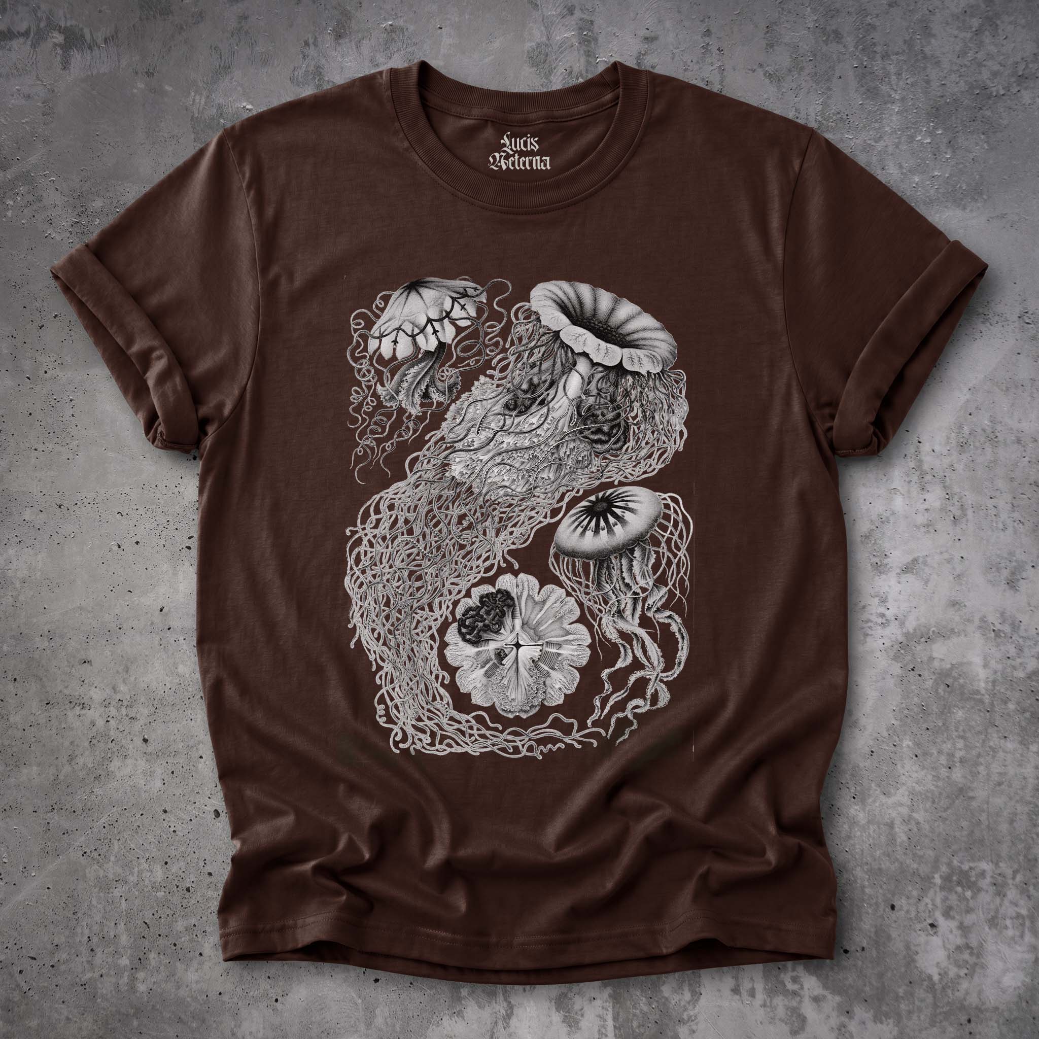 Jellyfish - Ernst Haeckel - Vintage Nature Print - Sea Life - Unisex Tshirt - Image 5