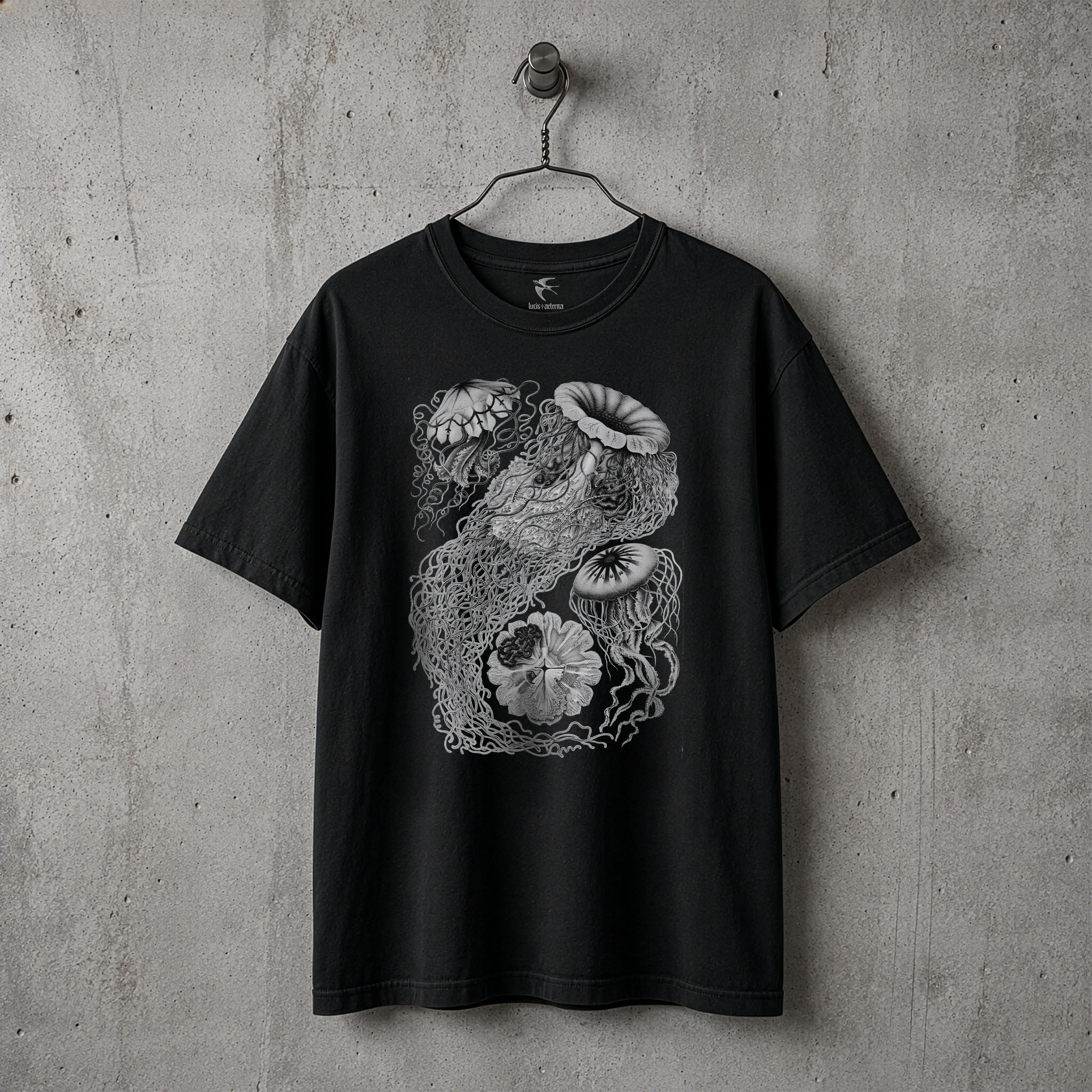 Jellyfish - Ernst Haeckel - Vintage Nature Print - Sea Life - Unisex Tshirt - Image 7